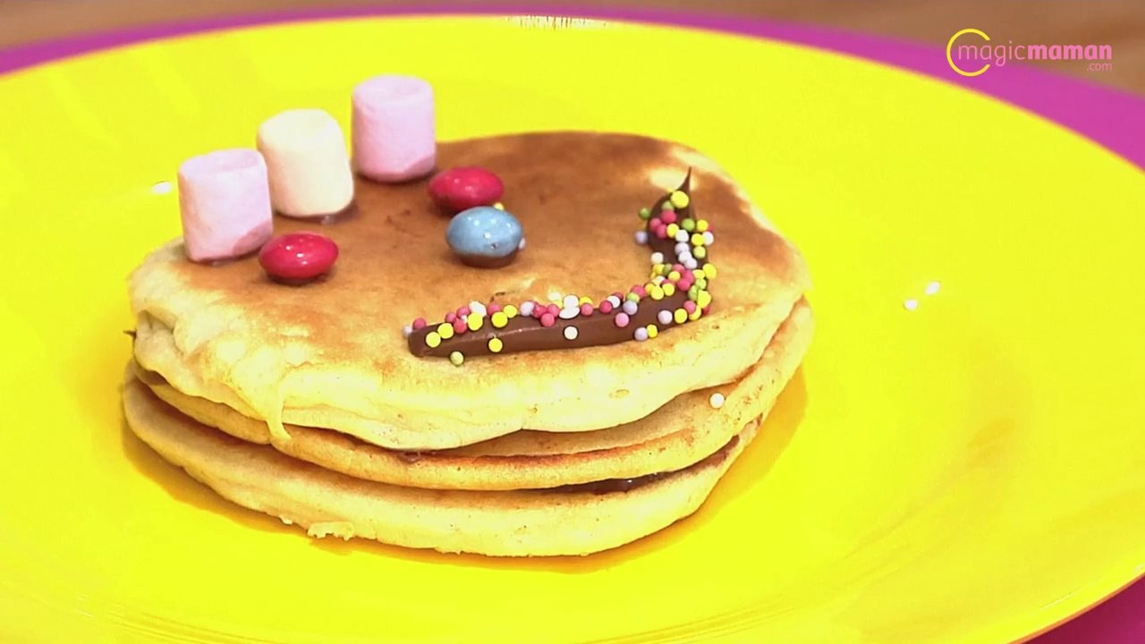 La recette des pancakes au Nutella