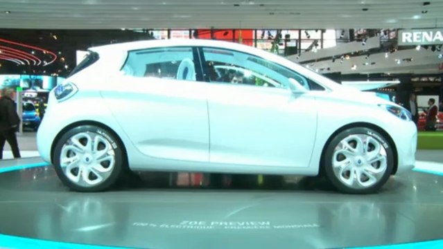 Renault Zoé en direct du mondial de Paris 2010