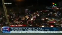 Venezuela: grupos opositores también causaron graves daños materiales