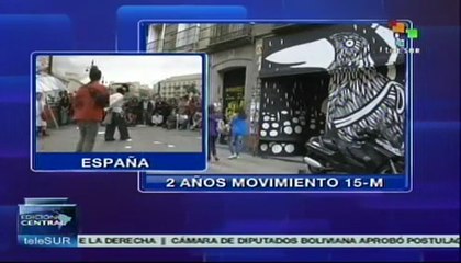 El movimiento 15M celebró su segundo aniversario