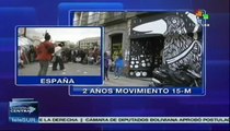 El movimiento 15M celebró su segundo aniversario