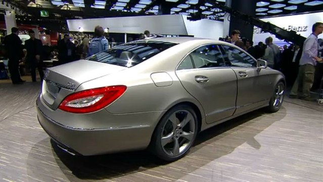 Mercedes CLS en direct du Mondial de Paris 2010
