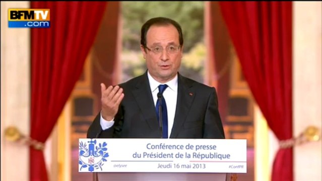 François Hollande sur le vote des étrangers: Le texte sera soumis au Parlement après les municipales - 16/05