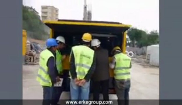ERKE Group, CompAir C210 - TS12 TurboScrew Diesel Portable Compressor Start Up - Zemintaş - erkegroup.com