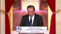 Hollande revient sur le plan d'investissements