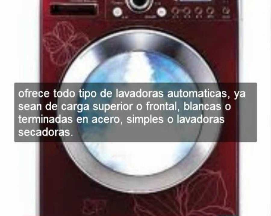 Lavadora, la aliada perfecta del ama de casa