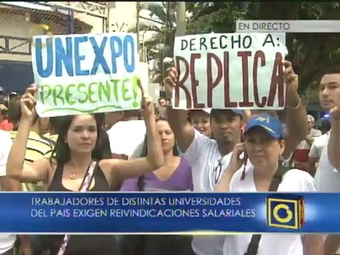 Trabajadores universitarios acatarán paro indefinido si el gobierno no los incluye en discusiones