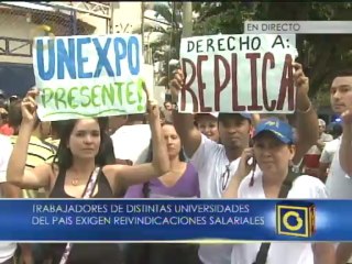 Trabajadores universitarios acatarán paro indefinido si el gobierno no los incluye en discusiones
