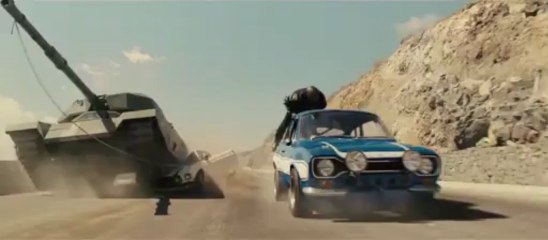 FAST and FURIOUS 6 - Extrait 3 'Brian sauve Roman du tank' [VOSTF|HD720p]