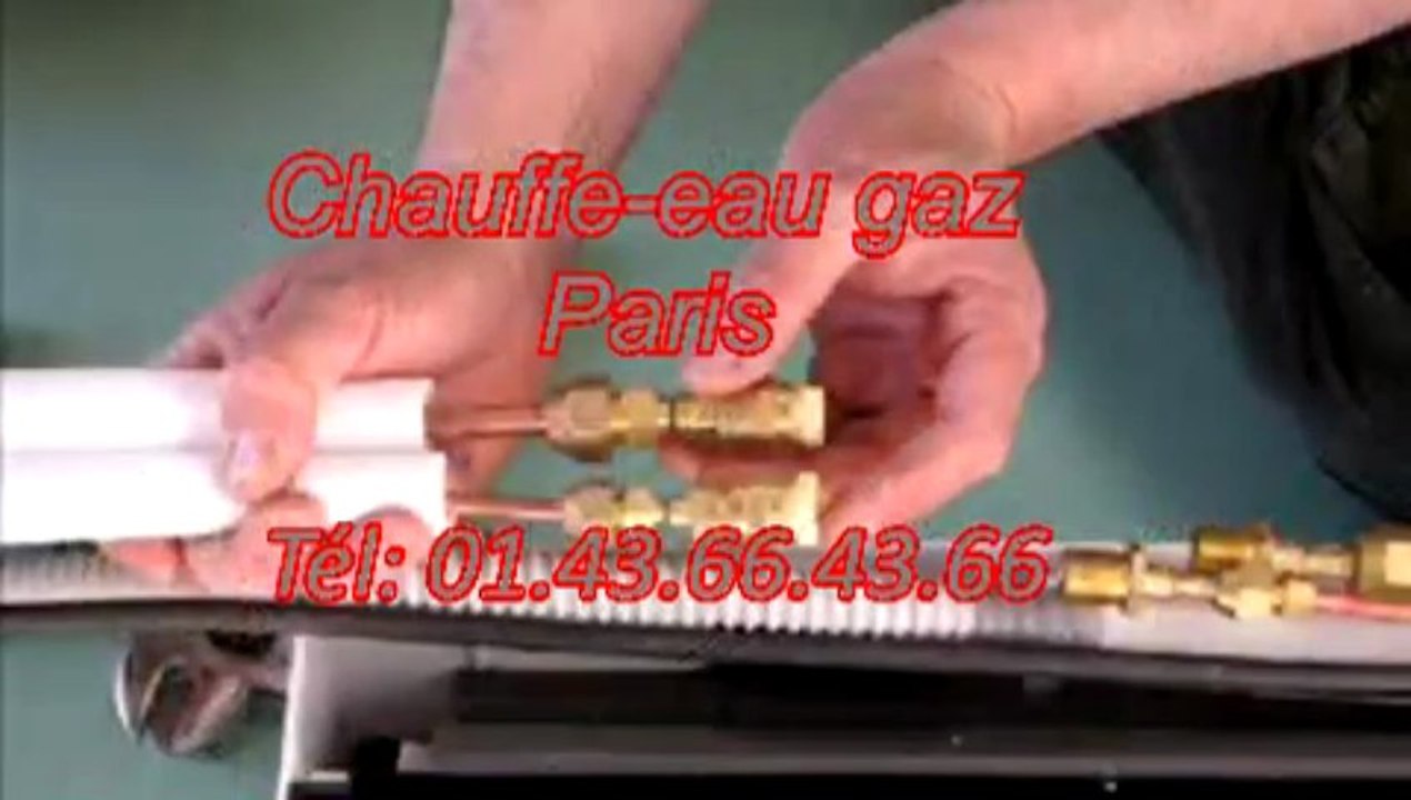 Chauffe-eau gaz paris Tél: 01.43.66.43.66