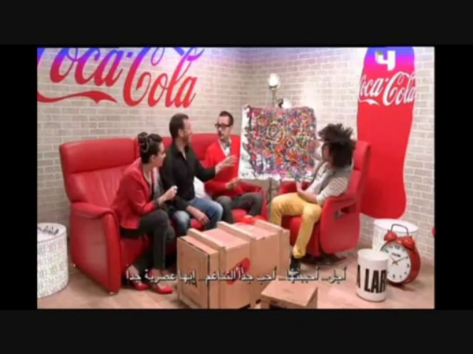 كاظم الساهر وال دج ديميتري في برنامج "coke studio"
