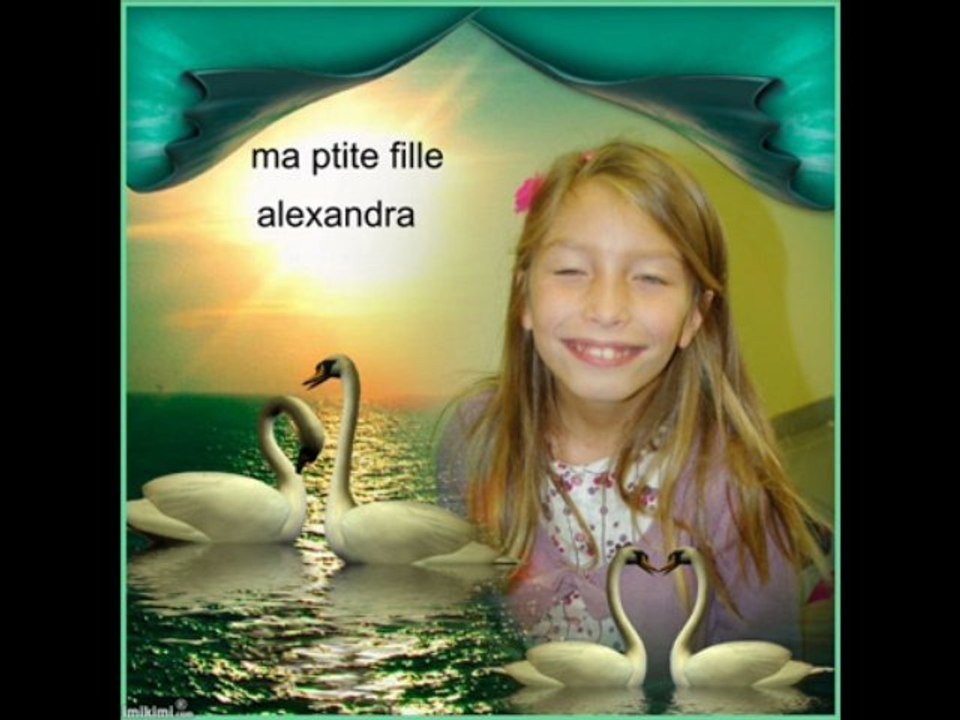 anniversaire alexandra 8 ans bisous la puce