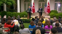Obama and Turkish PM Erdogan discuss Syria