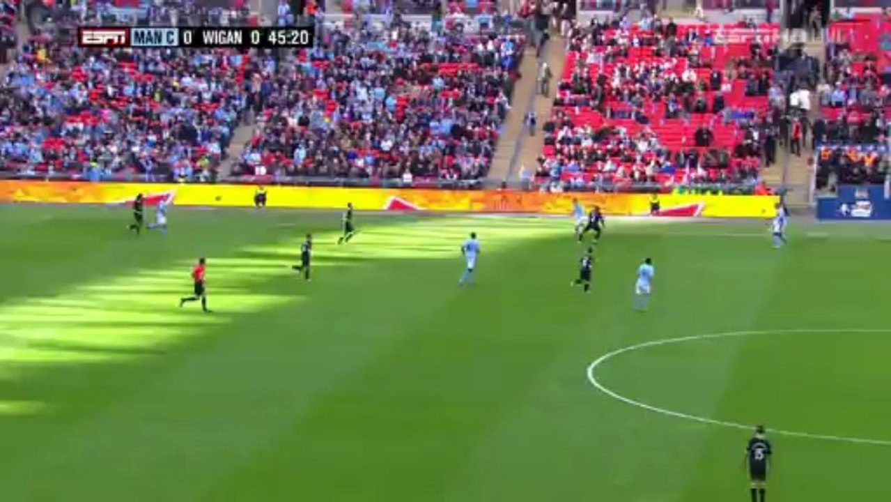 David Silva vs Wigan (N) 2012-2013 FA Cup Final HD
