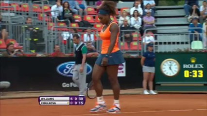 Rome - S. Williams, sans trembler