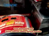 Shisha charcoal tablets packing machine