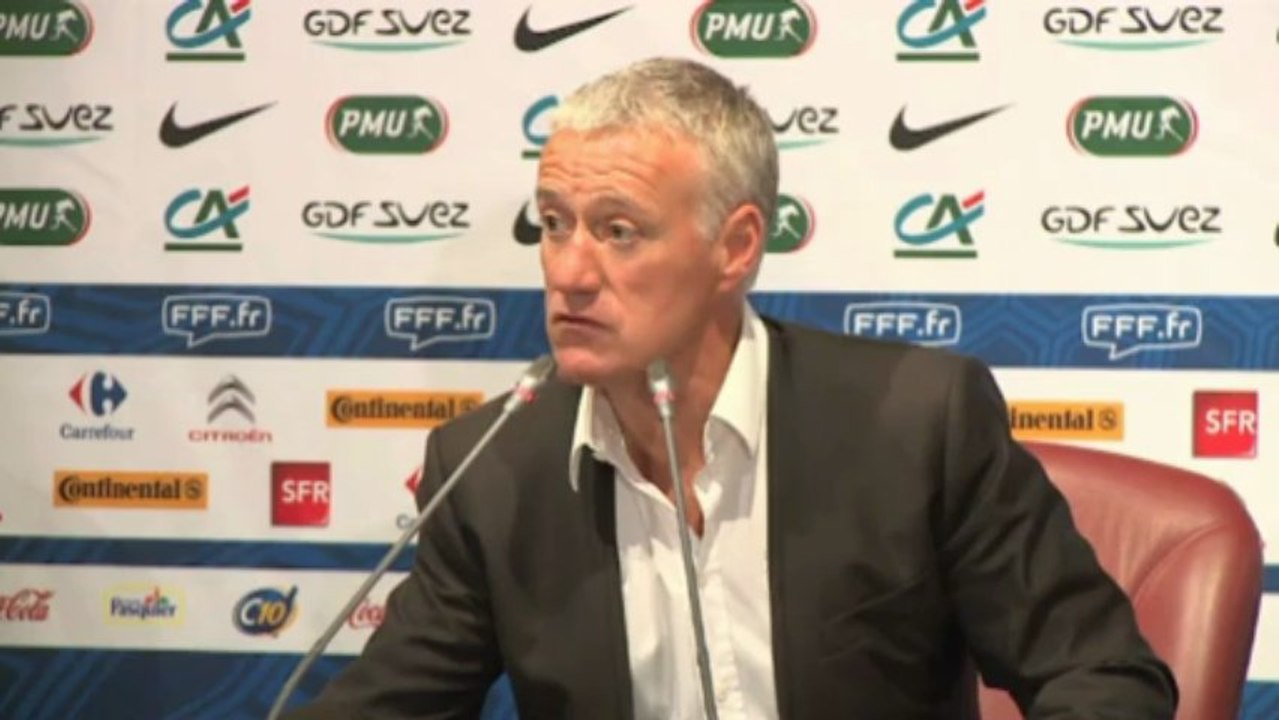 Deschamps niega problemas con Nasri