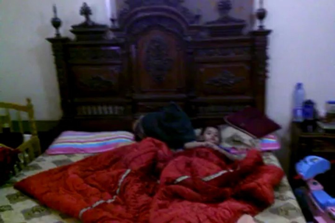 baby shafeys sleeping time...good night