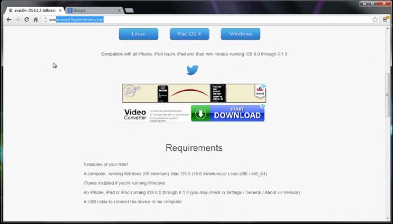 Jailbreak iOS 6.1.3 UnTethered iPad, iPhone 4, iPod Touch 4 Mac and Windows