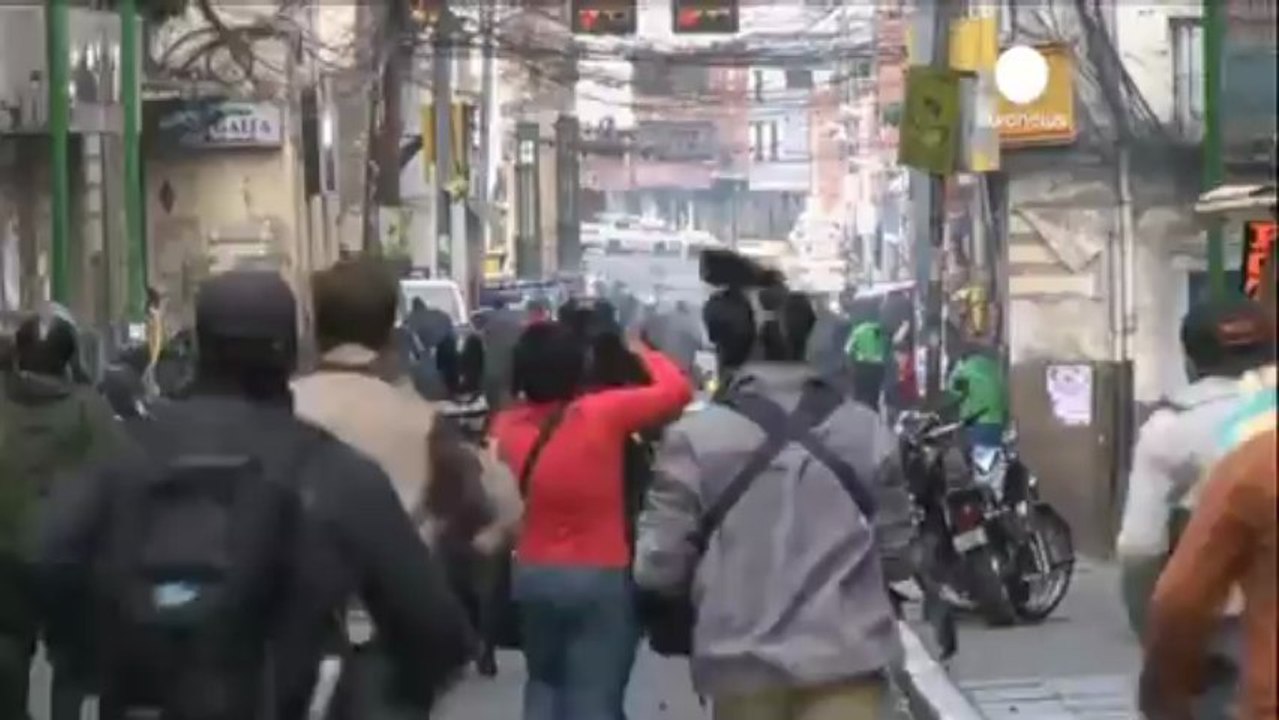Bolivian strike continues with clashes
