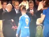 11-year-old picks up the Europa League trophy with Chelsea