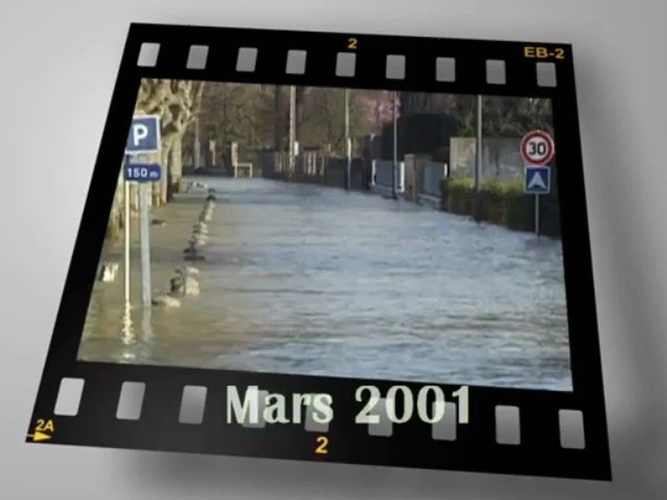 2013 Mai - Les Crues de L'Yonne. 2013 contre 2001 (2013 May - The Flood of Yonne. 2013 against 2001)