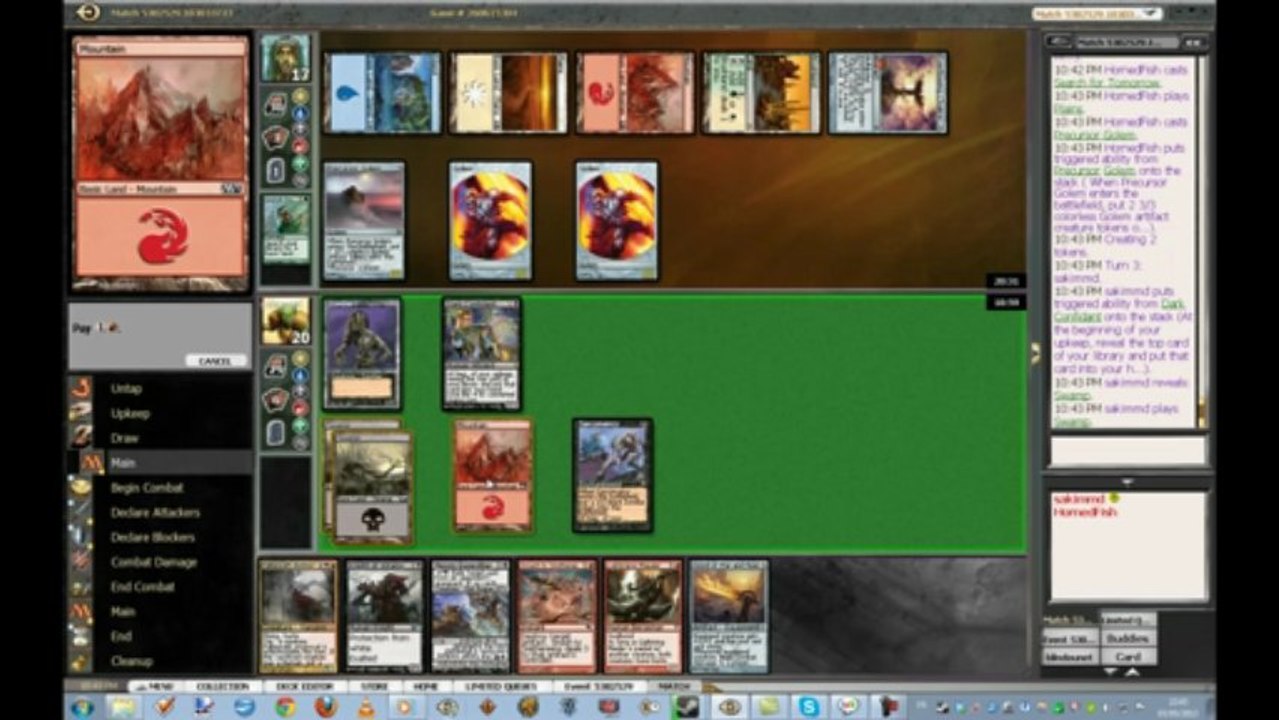 MTG - Cube Draft - Rakdos Aggro Ronde 2