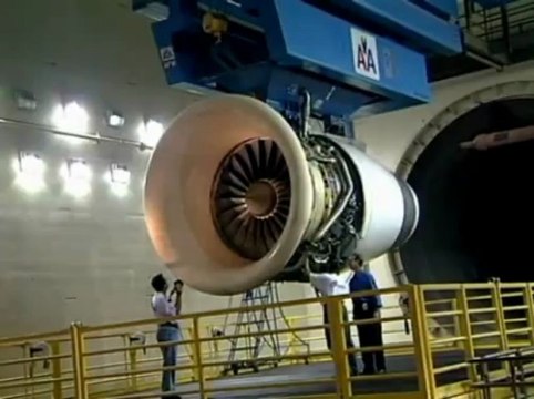 Réacteur Rolls Royce pour A380