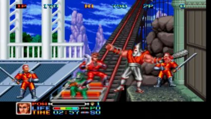 retro war épisode 6 ninja combat