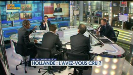 Hollande : l’avez-vous cru ? dans Les décodeurs de l'éco - 16 mai 5/5