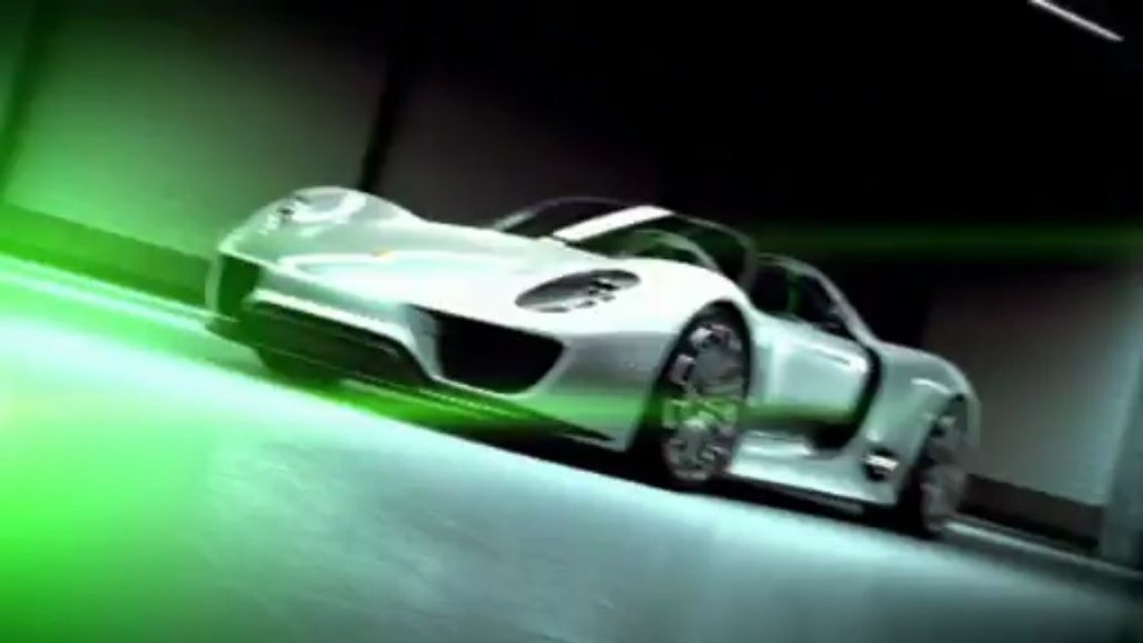 Porsche 918 Spyder Study Concept