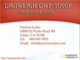 NTEP FLOOR SCALE - DIGIWEIGH DWP-10000F 5' X 5'