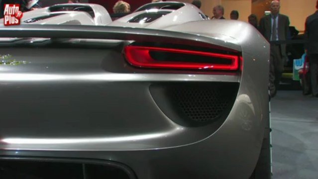 Porsche 918 Spyder - En direct du salon de Genève 2010