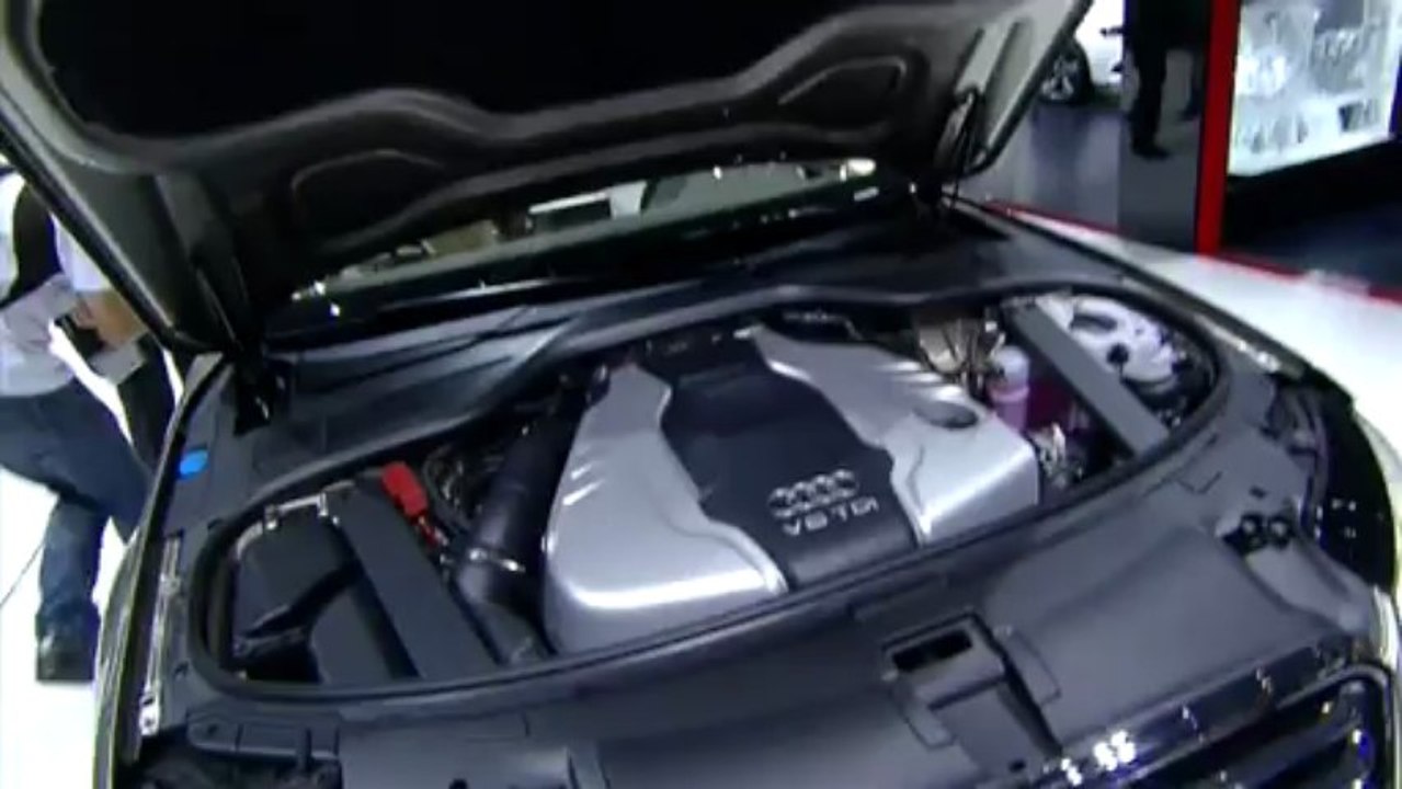 Audi A8 - En direct du salon de Genève 2010