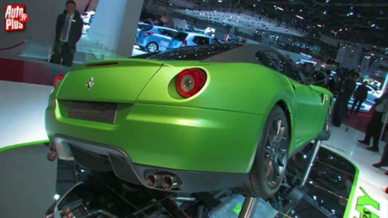 Ferrari 599 GTO Hybrid - En direct du salon de Genève 2010