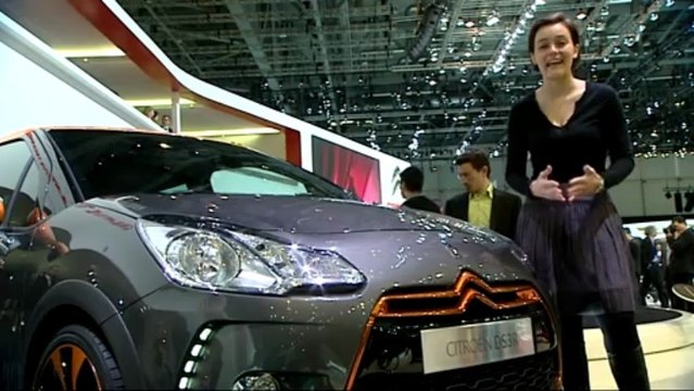 Citroën DS3 Racing - En direct du salon de Genève 2010
