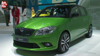 Download Video: Skoda Fabia RS - En direct du salon de Genève 2010