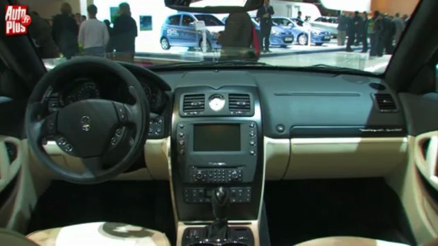 Maserati Quattroporte Awards Edition - En direct du salon de Genève 2010