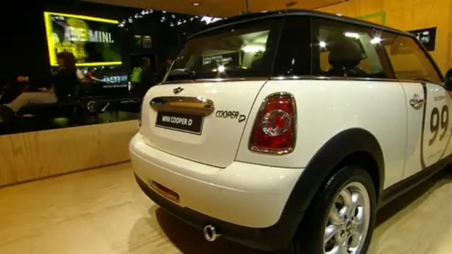 Mini berline, clubman et cabriolet en direct du Mondial de Paris 2010