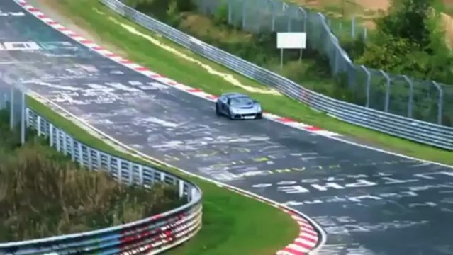 Lotus Exige S, le test sur le Nürburgring