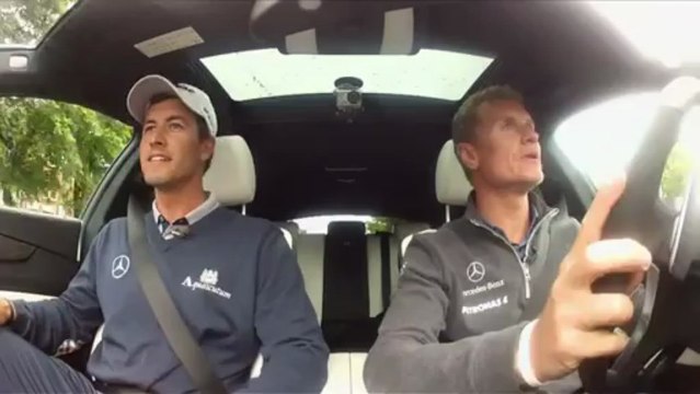 David Coulthard en Mercedes CLS 63 AMG Shooting Brake