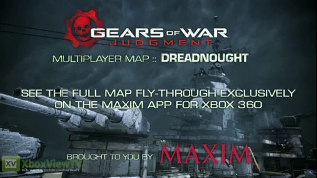 Gears of War: Judgment | Dreadnought Multiplayer Map Teaser [EN] (2013) | FULL HD