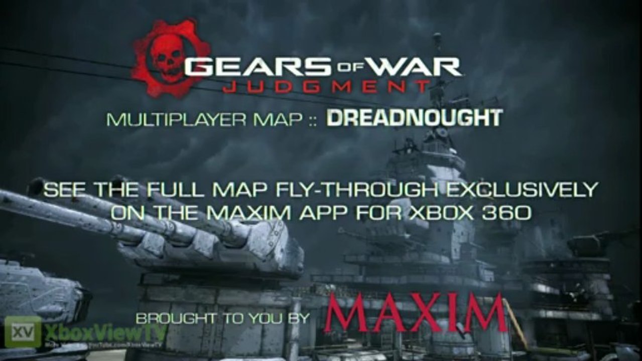 Gears of War: Judgment | "Dreadnought" Multiplayer Map Teaser [EN] (2013) | FULL HD