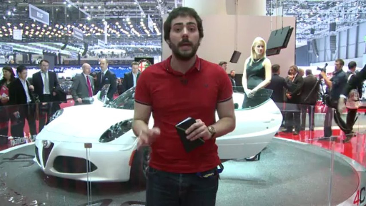 Genève 2013 - Alfa Romeo 4C