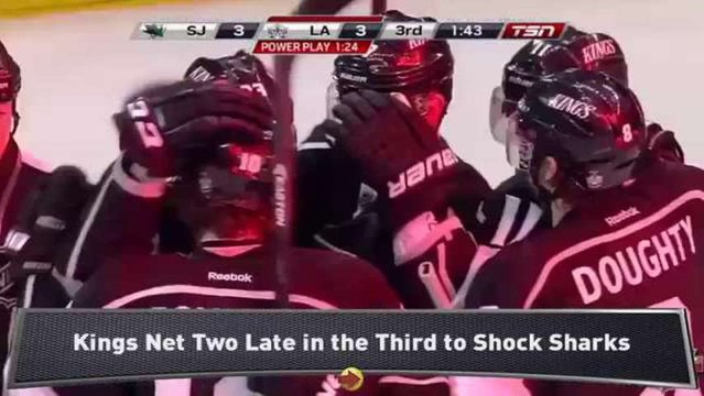 Bruins, Kings Win Playoff Thrillers