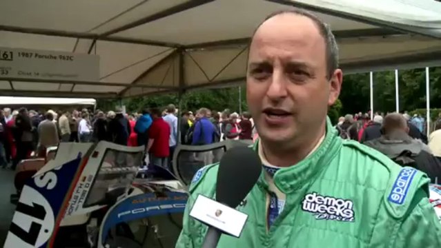 Porsche 962 Rothmans à Goodwood 2012