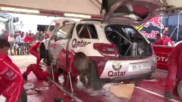 WRC - Portugal 2012 - La journée de samedi chez Citroën