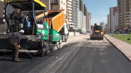 TALAS'TA ASFALT SEZONU AÇILDI