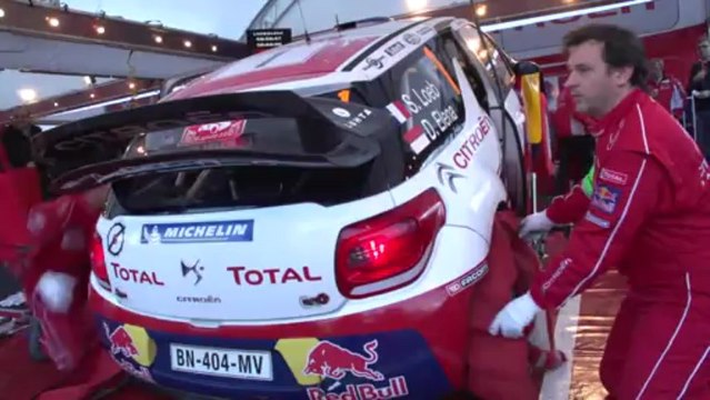 WRC - Monte-Carlo 2011 - La journée de vendredi chez Citroën