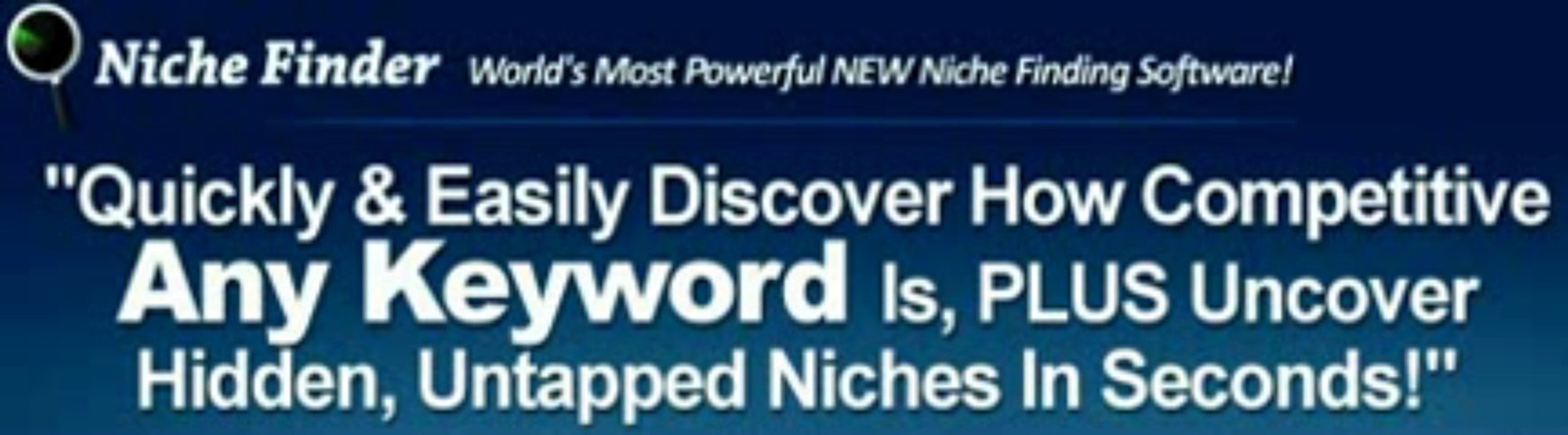 Brad Callen's Niche Finder Software. Find Low Comp Keywords & More! | Brad Callen's Niche Finder Software. Find Low Comp Keywords & More!
